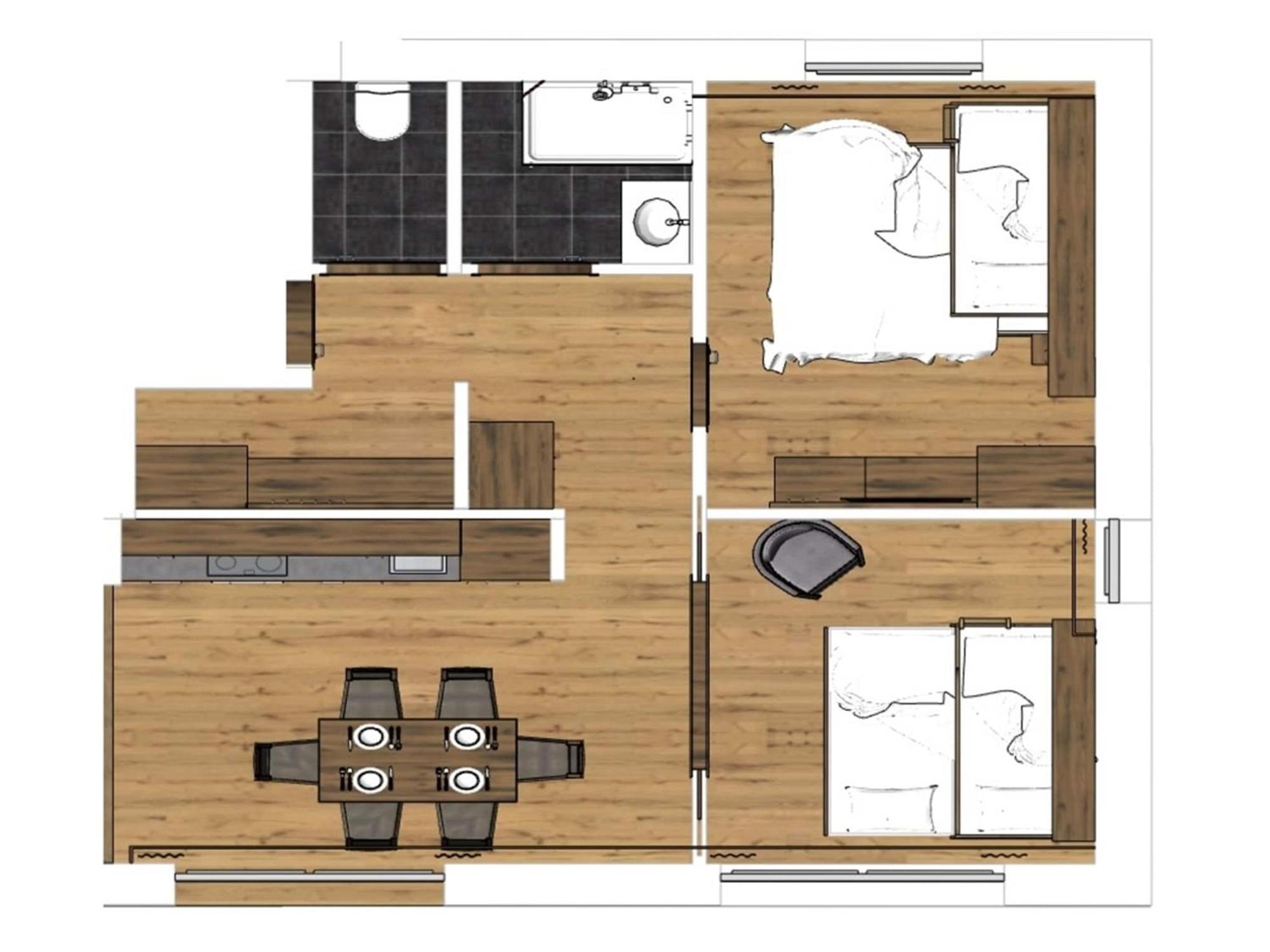 Fürstau Large Apartment In Sankt Georgen With Balcony מראה חיצוני תמונה